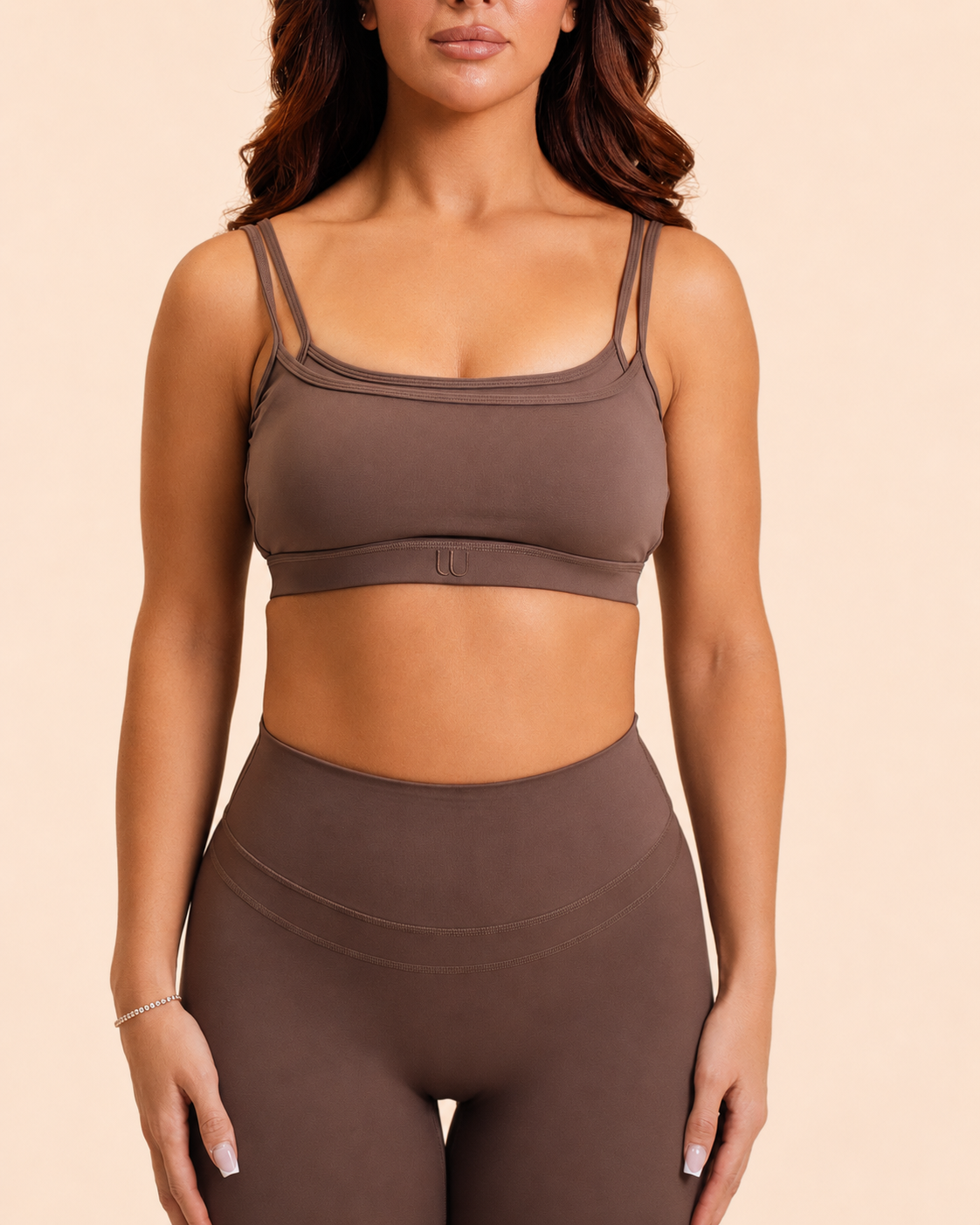 UU Sports Bra - Coco Taupe