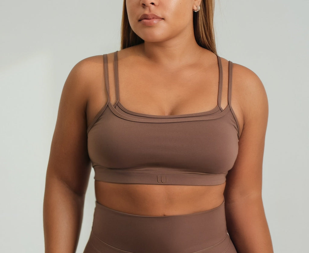 UU Sports Bra - Coco Taupe